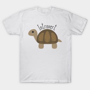 Introvert Tortoise Cute T-Shirt